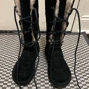 UGG lace up boots